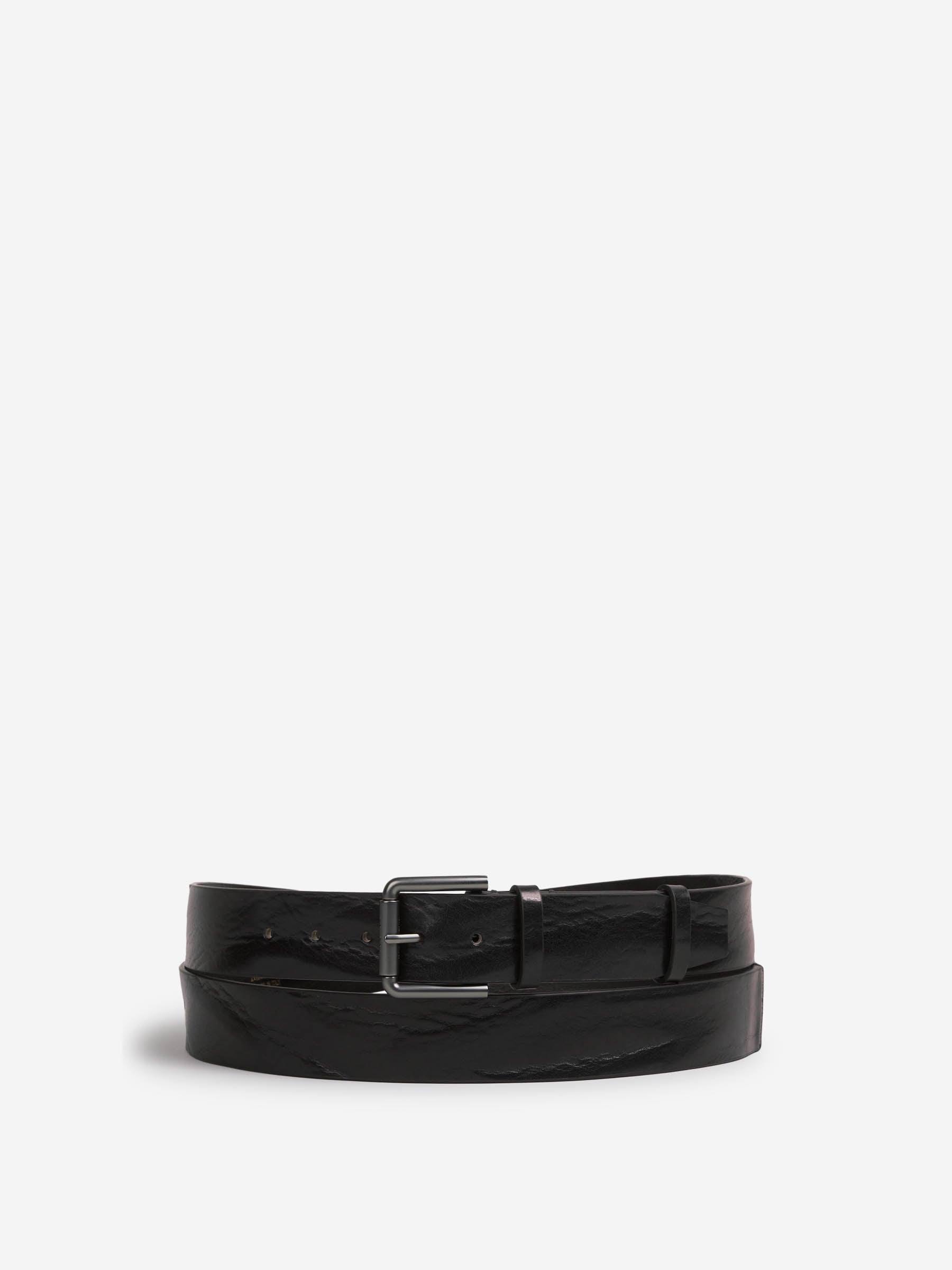 Max Mara Mujer Barcelona Cinturón Piel Lisa color Negro sku 830-000404 02 - Foto 1