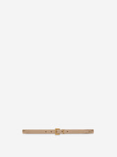 Saint Laurent Mujer Barcelona Cinturón Fino Piel color Beige sku 830-000407 02 - Foto 1