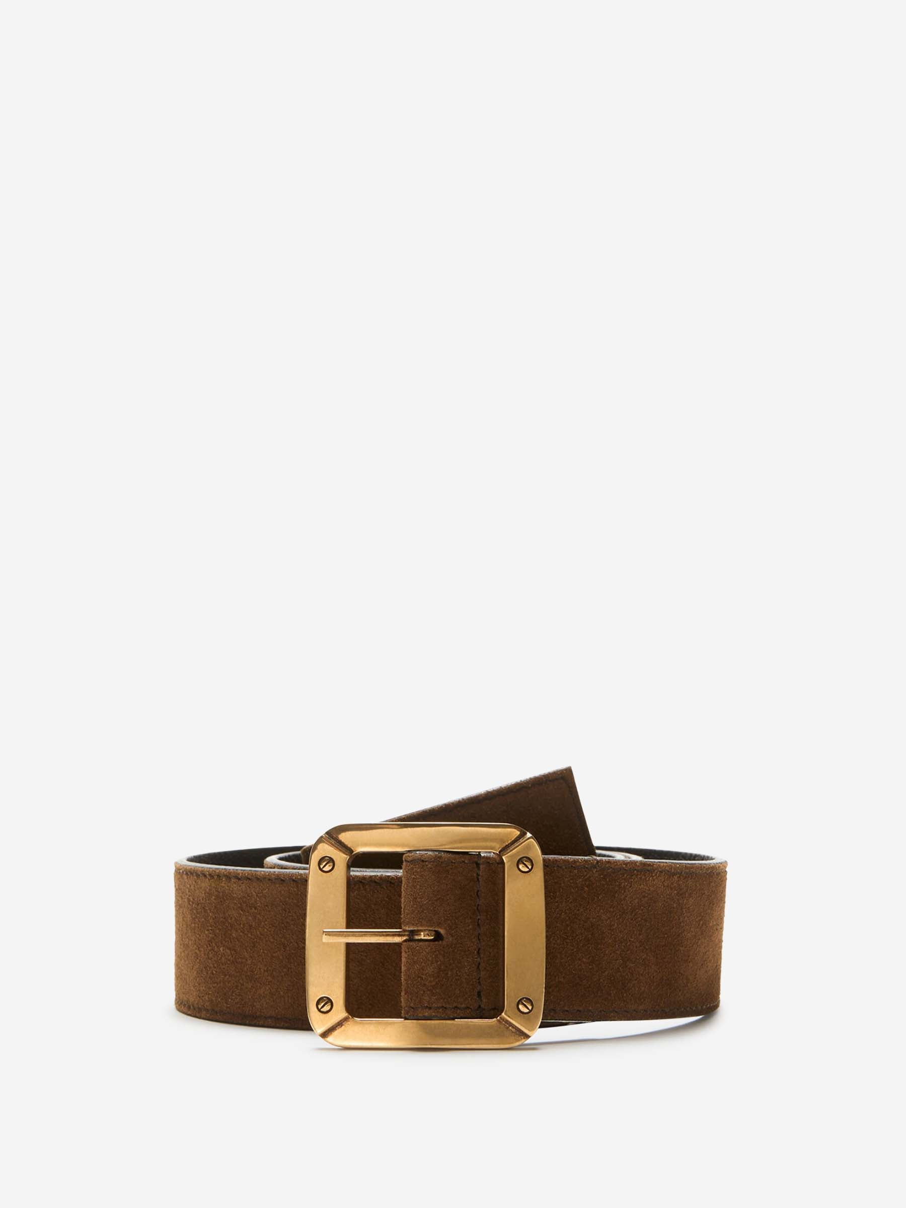 Acne Studios Mujer Barcelona Cinturón Suede color Marrón sku 830-000410 01 - Foto 1