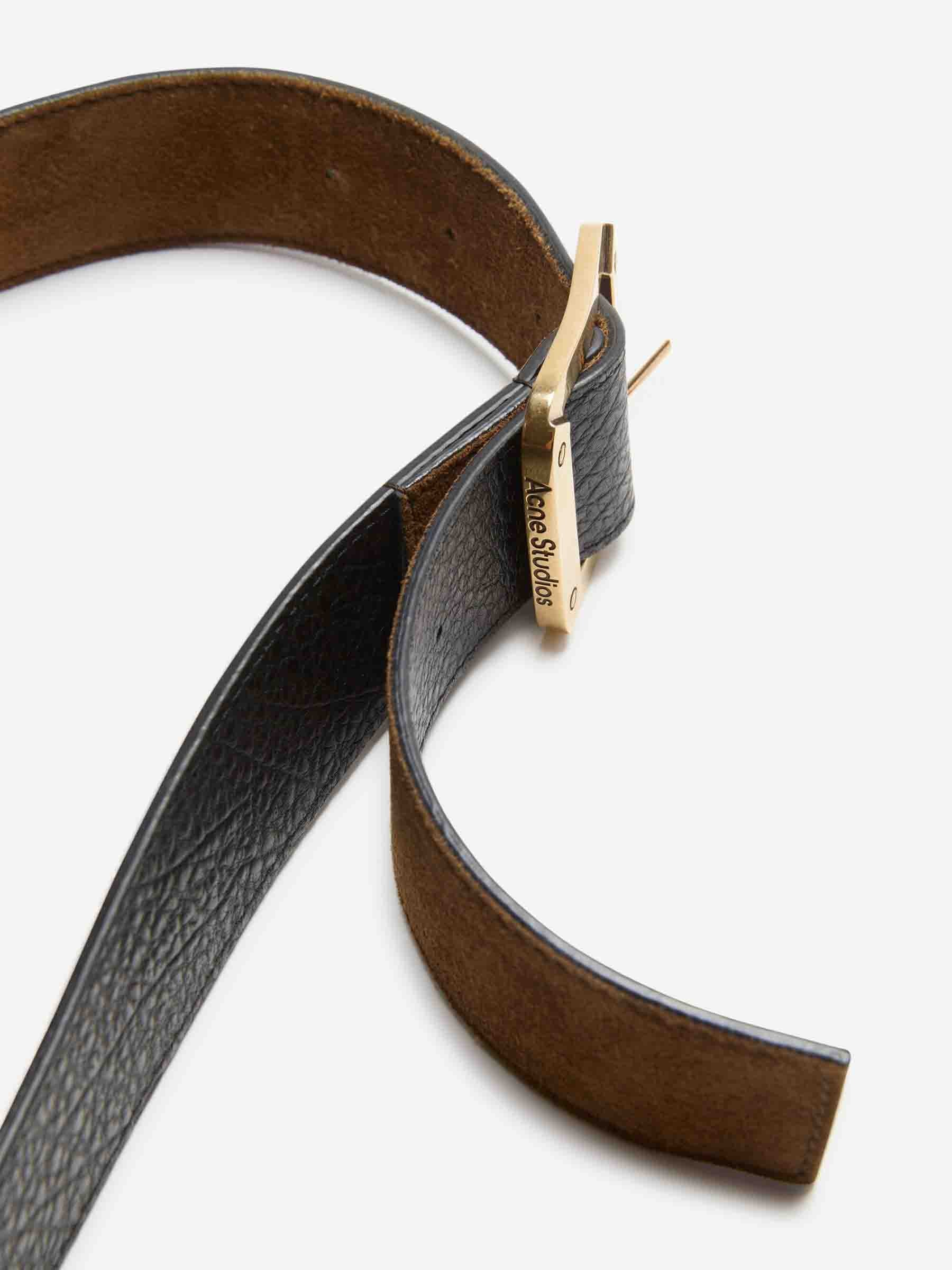 Acne Studios Mujer Barcelona Cinturón Suede color Marrón sku 830-000410 01 - Foto 2