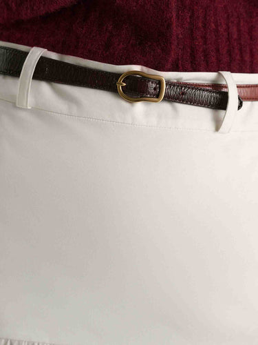 Dorothee Schumacher Mujer Barcelona Cinturón Fino Crackle Shine color Marrón sku 830-000424 01 - Foto 3