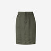 Saint Laurent Falda Mini Lápiz Twill color Verde Militar sku 750-001438 01 - Foto 1