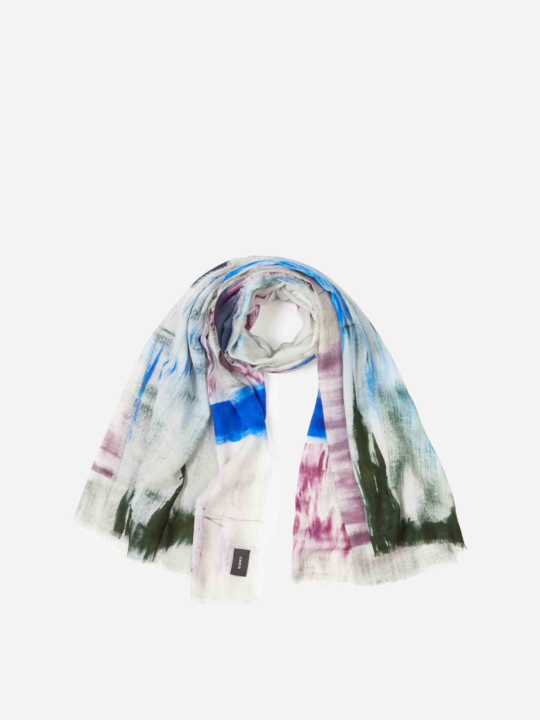 Cashà Mujer Barcelona Bufanda Lana Cachemira color Azul sku 840-000804 03 - Foto 1