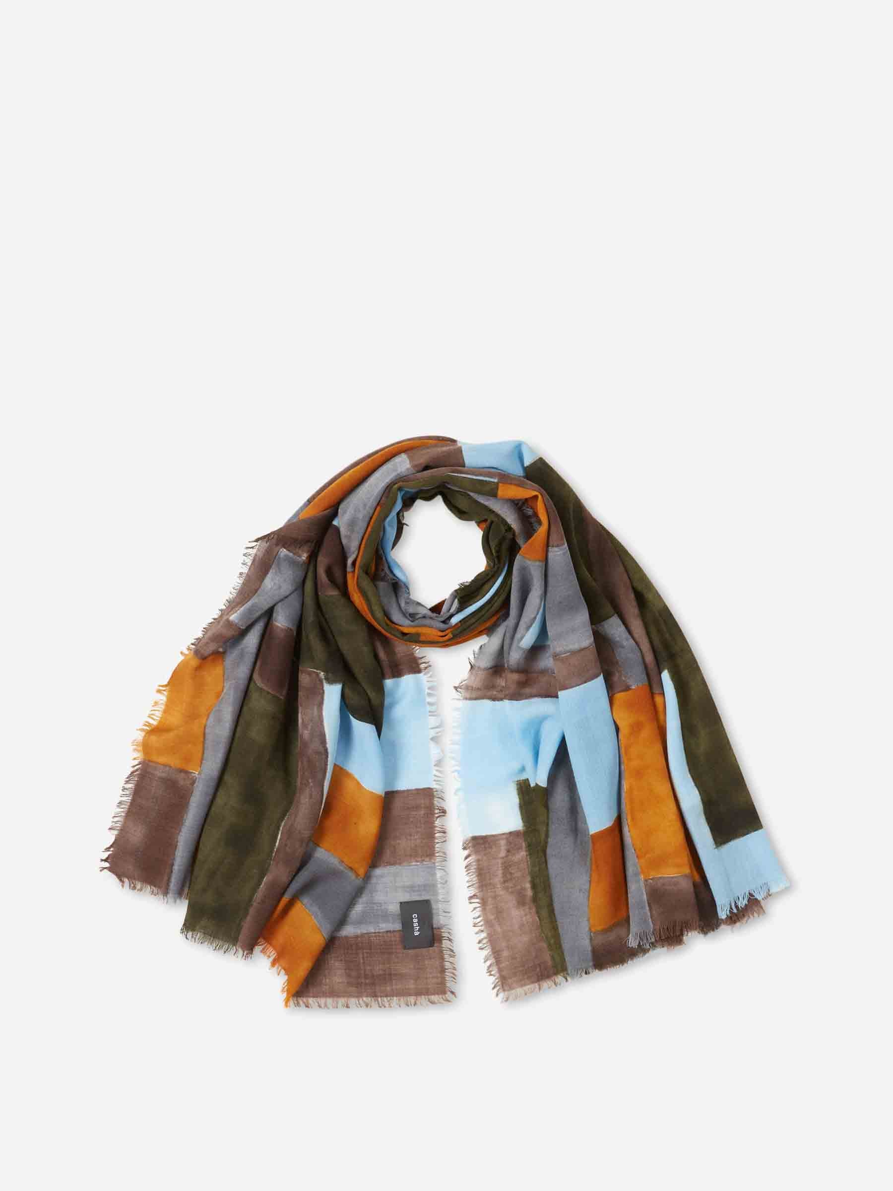 Cashà Mujer Barcelona Bufanda Lana Cachemira color Azul Celeste sku 840-000805 03 - Foto 1
