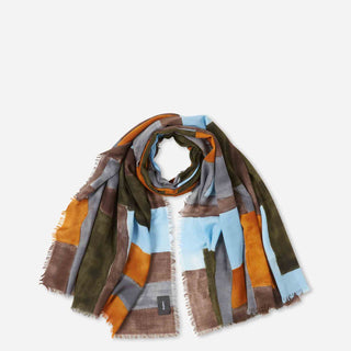 Cashà Mujer Barcelona Bufanda Lana Cachemira color Azul Celeste sku 840-000805 03 - Foto 1