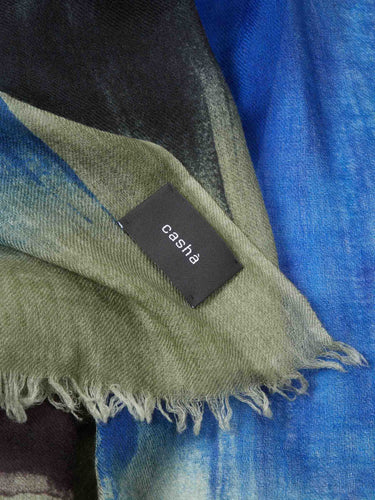Cashà Mujer Barcelona Bufanda Zante Lana color Verde sku 840-000807 01 - Foto 3