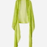 Maria Lucia Hohan Mujer Barcelona Chal Tul Seda color Verde sku 840-000808 01 - Foto 1