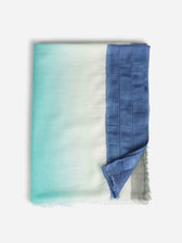 Cashà Mujer Barcelona Fular Oleandro color Azul Turquesa sku 840-000813 02 - Foto 1