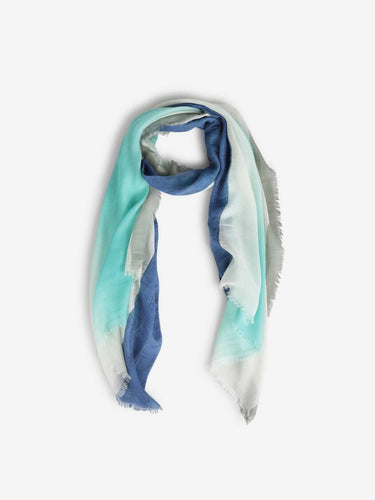 Cashà Mujer Barcelona Fular Oleandro color Azul Turquesa sku 840-000813 02 - Foto 3