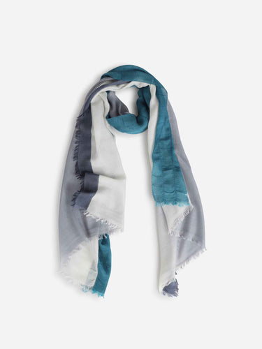 Cashà Mujer Barcelona Fular Oleandro color Azul sku 840-000813 03 - Foto 3
