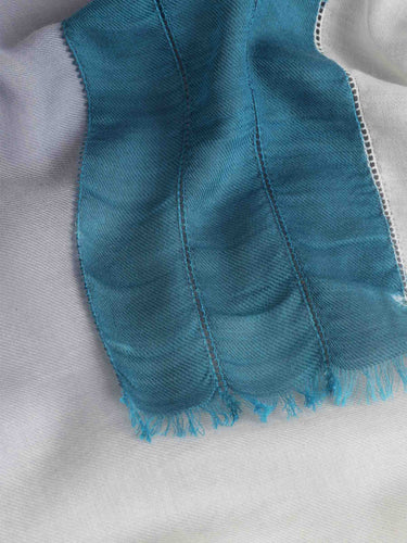 Cashà Mujer Barcelona Fular Oleandro color Azul sku 840-000813 03 - Foto 4