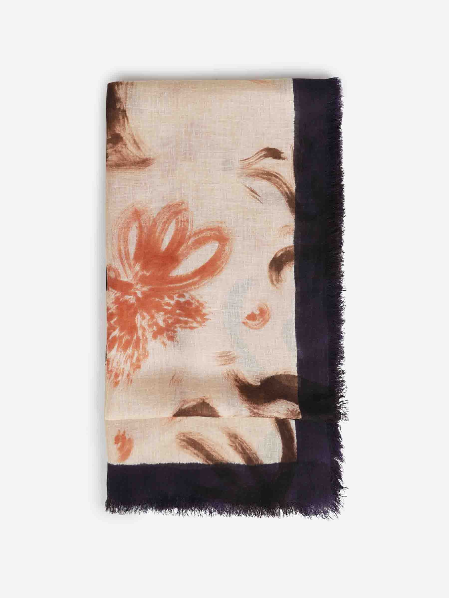 Cashà Mujer Barcelona Fular Geranio color Melocotón sku 840-000817 02 - Foto 1