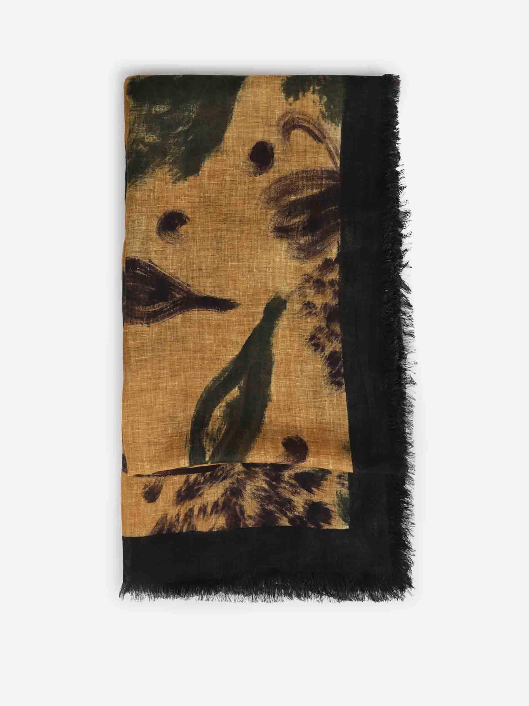 Cashà Mujer Barcelona Fular Geranio color Amarillo sku 840-000817 03 - Foto 1