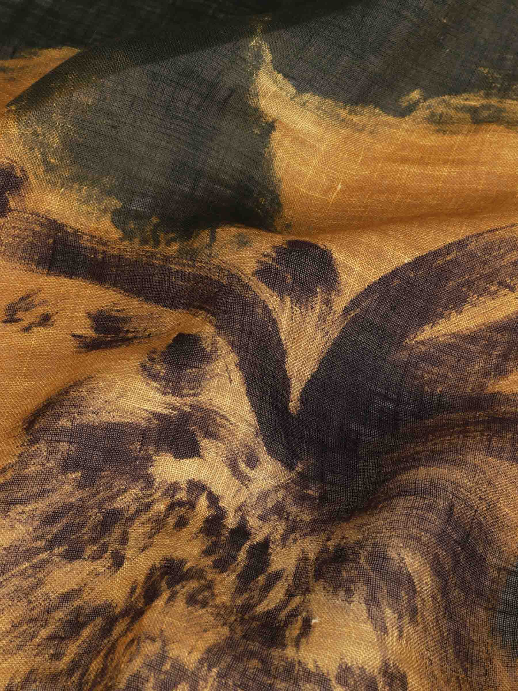 Cashà Mujer Barcelona Fular Geranio color Amarillo sku 840-000817 03 - Foto 2