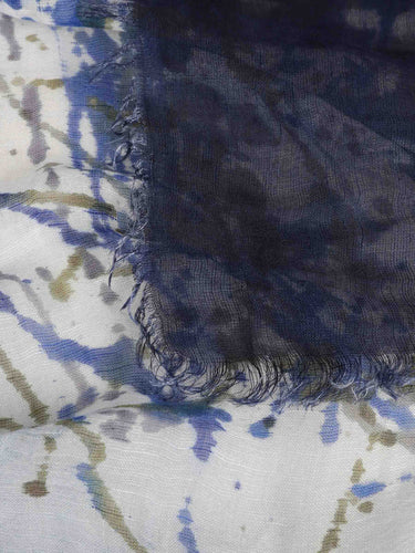 Cashà Mujer Barcelona Fular Mughetto color Azul Marino sku 840-000819 01 - Foto 4
