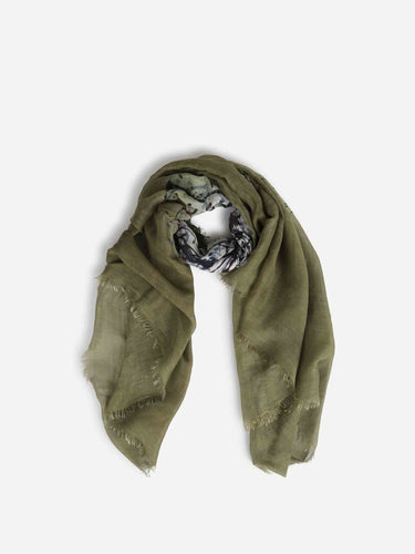 Cashà Mujer Barcelona Fular Mughetto color Verde Militar sku 840-000819 02 - Foto 3