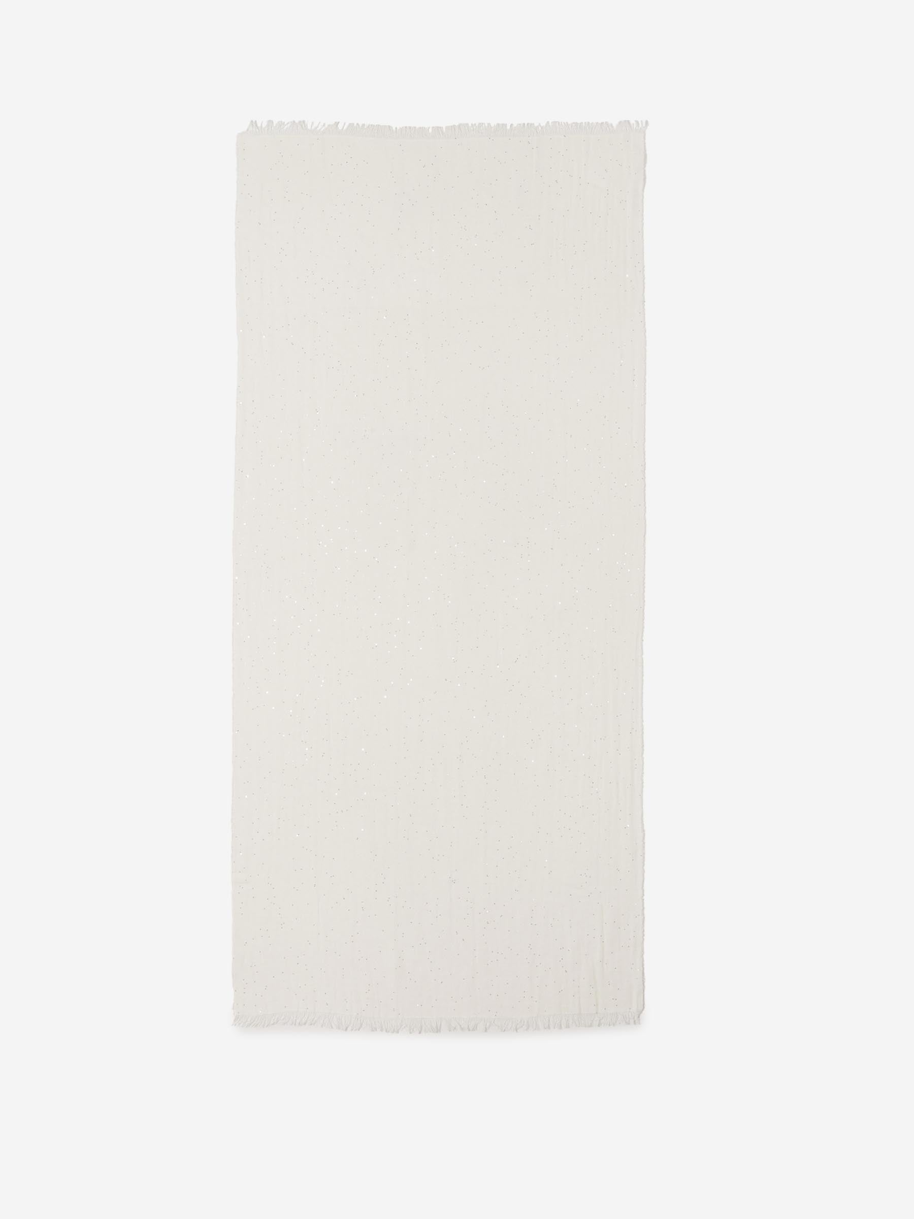 Peserico Mujer Barcelona Fular Algodón color Crema sku 840-000822 01 - Foto 2