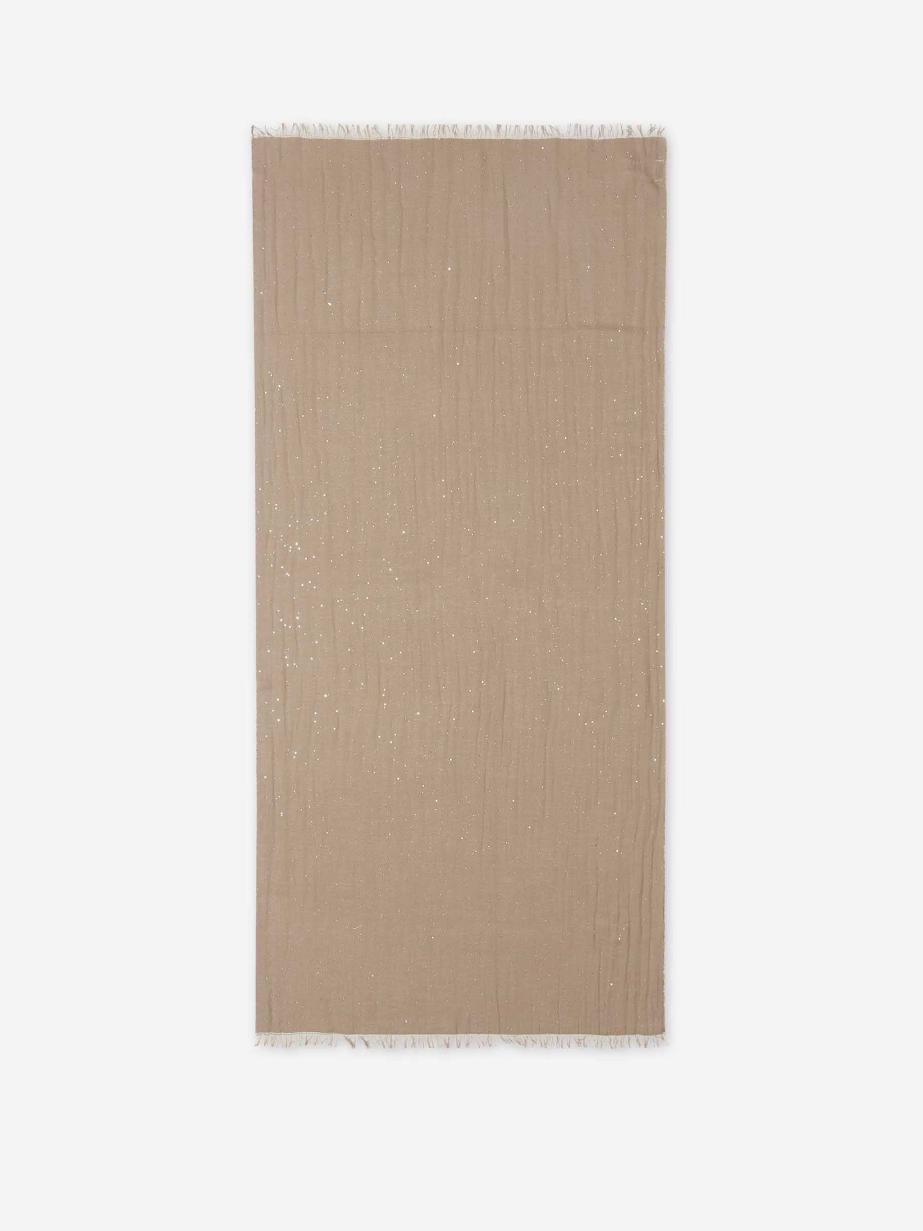 Peserico Mujer Barcelona Fular Algodón color Marrón sku 840-000822 03 - Foto 2