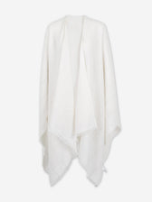 Peserico Mujer Barcelona Poncho Algodón Lino color Crema sku 840-000823 01 - Foto 1