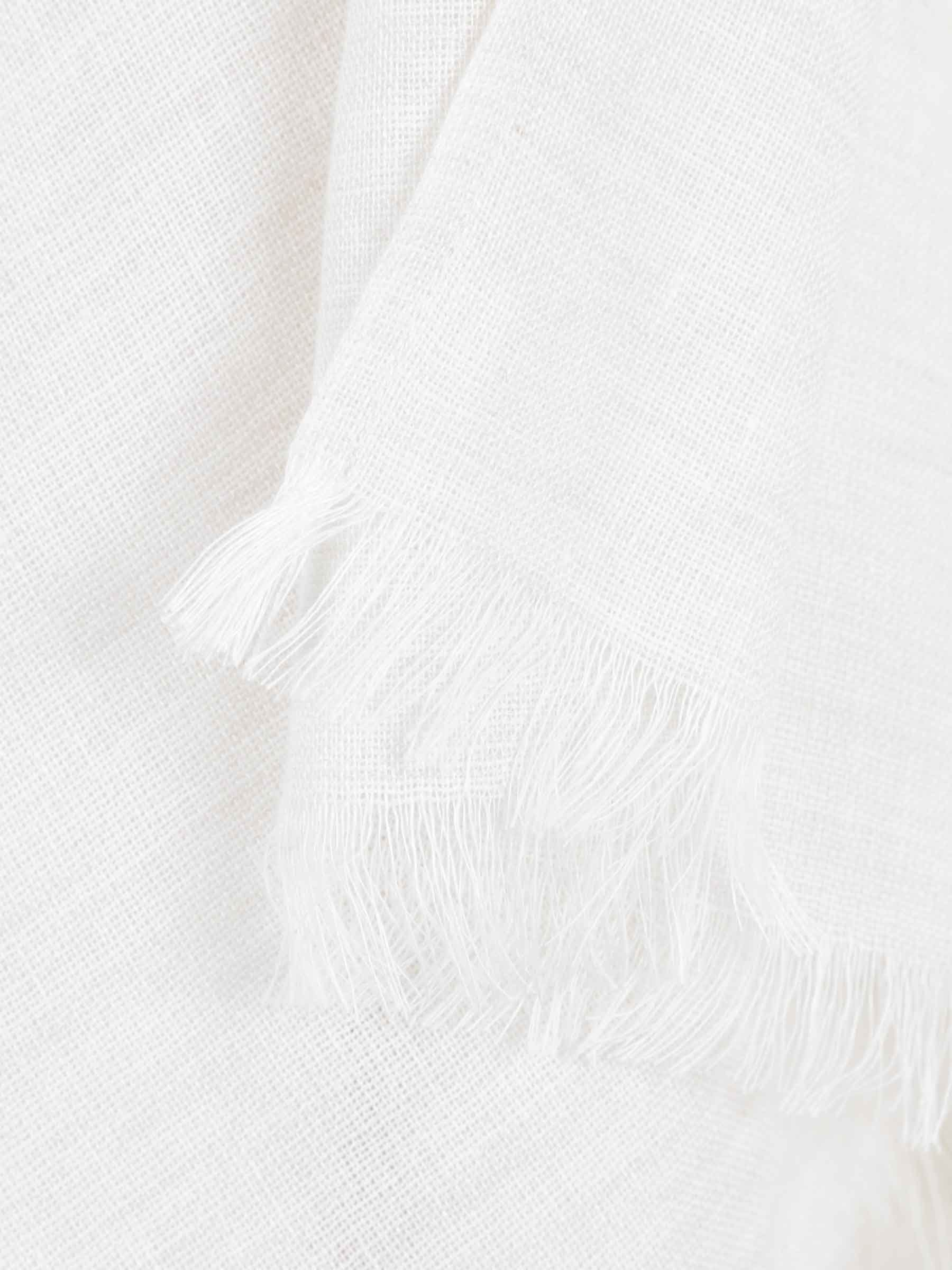 Peserico Mujer Barcelona Poncho Algodón Lino color Crema sku 840-000823 01 - Foto 2