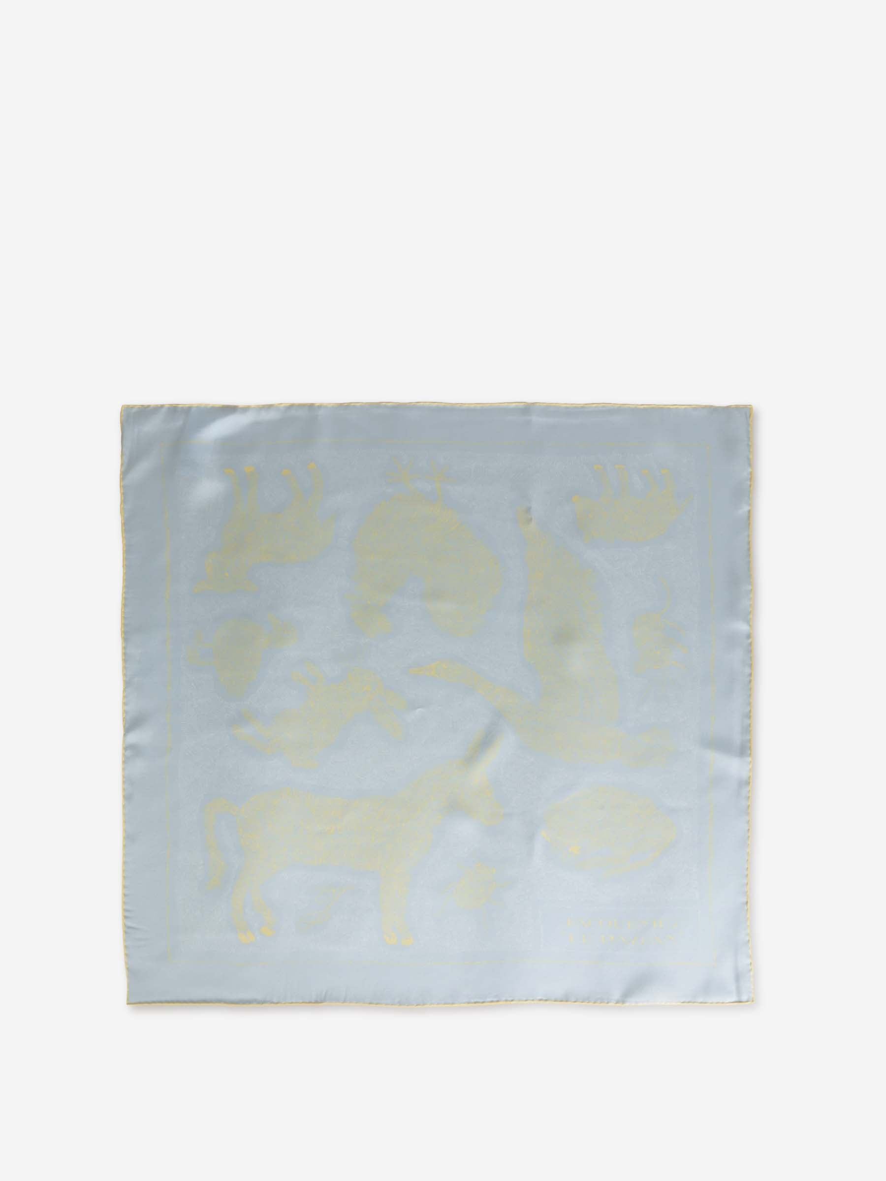 Jacquemus Mujer Barcelona Fular Le Foulard Paysan color Azul Denim Claro sku 840-000825 02 - Foto 1