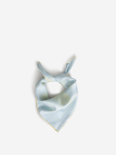 Jacquemus Mujer Barcelona Fular Le Foulard Paysan color Azul Denim Claro sku 840-000825 02 - Foto 4