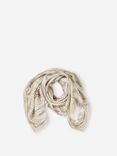 Max Mara Mujer Barcelona Fular Seda Estampada color Camel sku 840-000829 01 - Foto 1