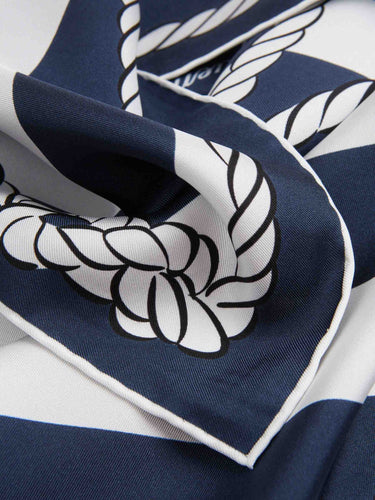 Jacquemus Mujer Barcelona Pañuelo Bateau Corde color Azul Marino sku 840-000835 01 - Foto 3