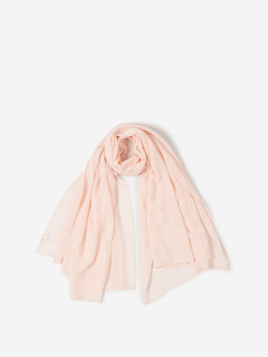 Santa Eulalia Mujer Barcelona Fular Liso Seda color Rosa Palo sku 840-000856 04 - Foto 1