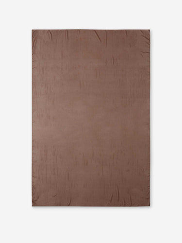 Santa Eulalia Mujer Barcelona Fular Liso Seda color Marrón Oscuro sku 840-000856 06 - Foto 2