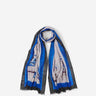 Cashà Mujer Barcelona Fular Flores color Azul sku 840-000874 03 - Foto 1
