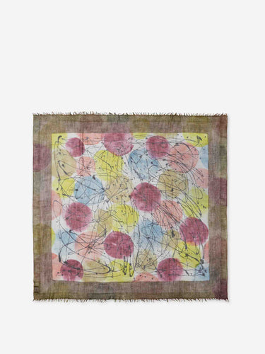 Cashà Mujer Barcelona Fular Salpicaduras Calados color Multicolor sku 840-000875 03 - Foto 2