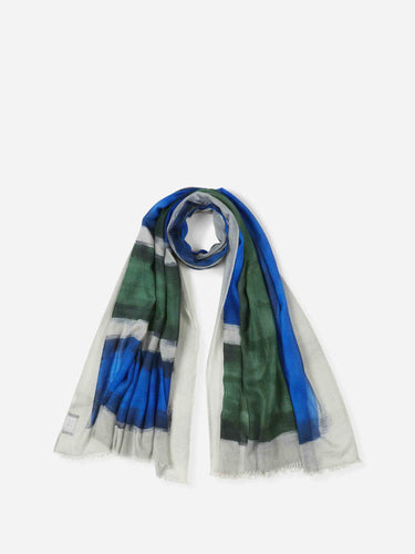 Cashà Mujer Barcelona Fular Efecto Pintura color Azul Marino sku 840-000882 01 - Foto 1