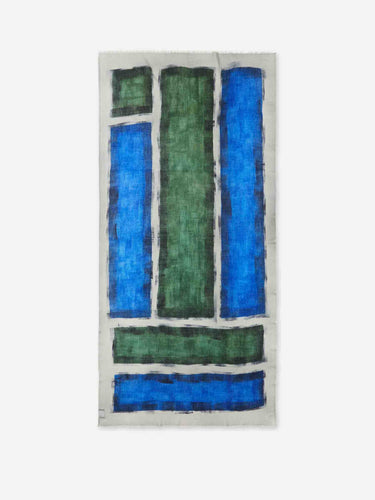Cashà Mujer Barcelona Fular Efecto Pintura color Azul Marino sku 840-000882 01 - Foto 2