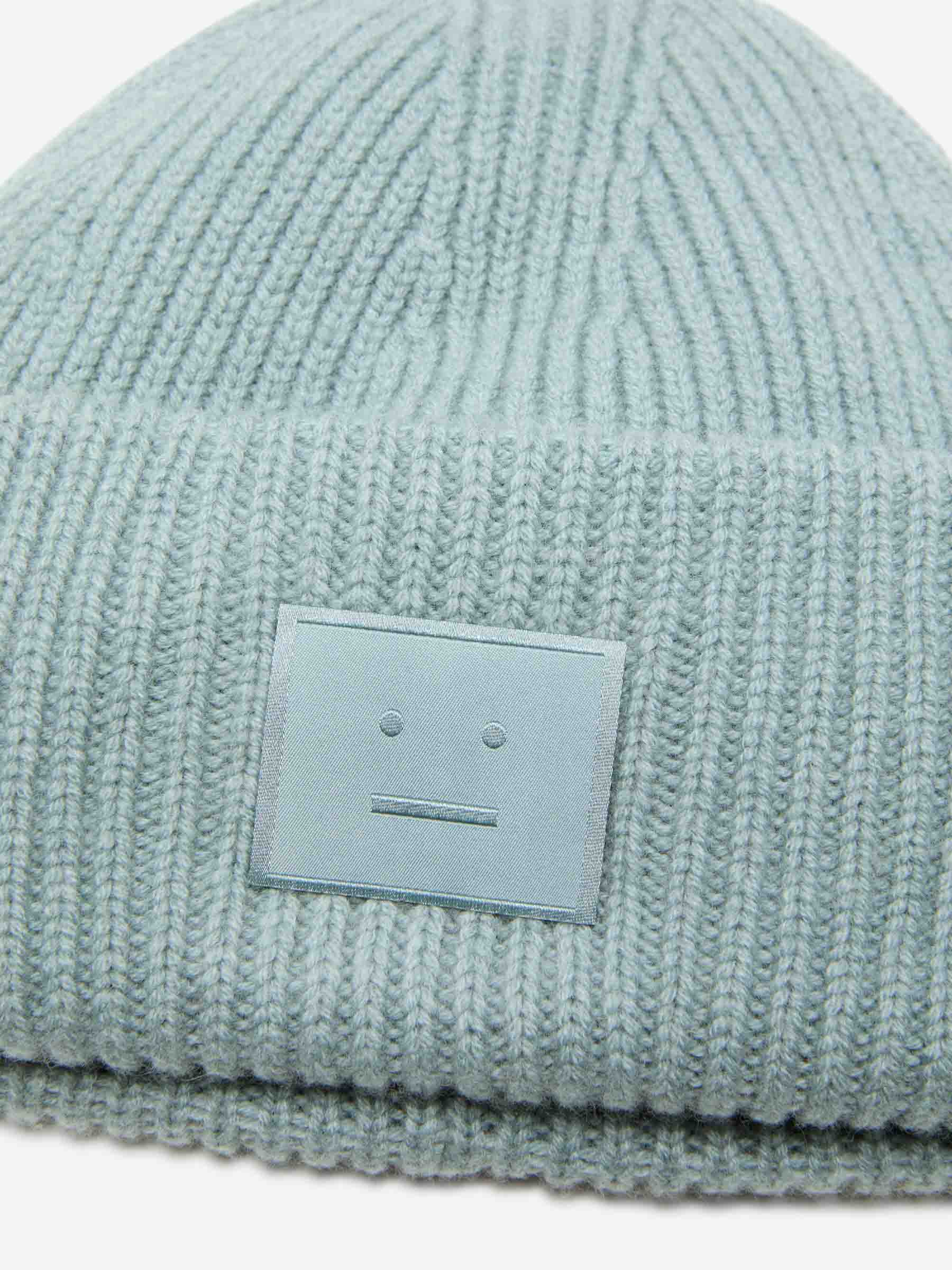 Acne Studios Hombre Barcelona Gorro Punto Lana color Azul sku 845-000006 01 - Foto 2