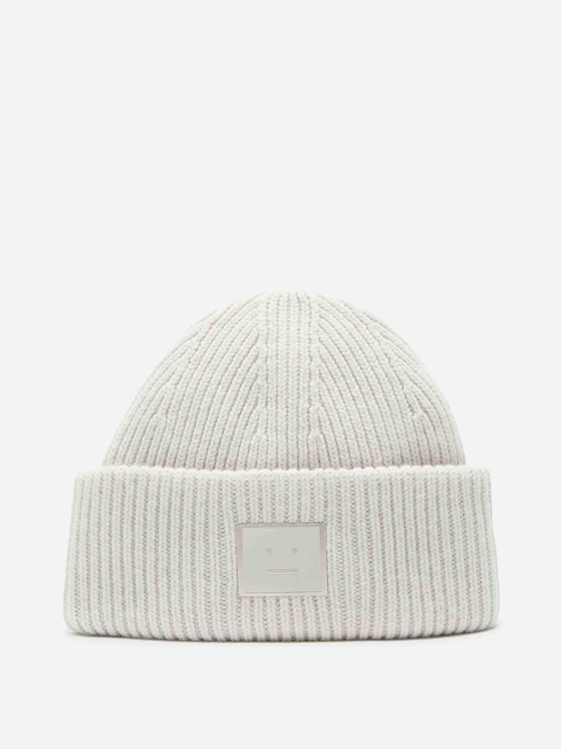 Acne Studios  Barcelona Gorro Punto Lana color Gris Claro sku 845-000006 03 - Foto 1