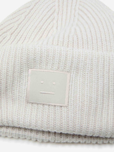 Acne Studios  Barcelona Gorro Punto Lana color Gris Claro sku 845-000006 03 - Foto 2