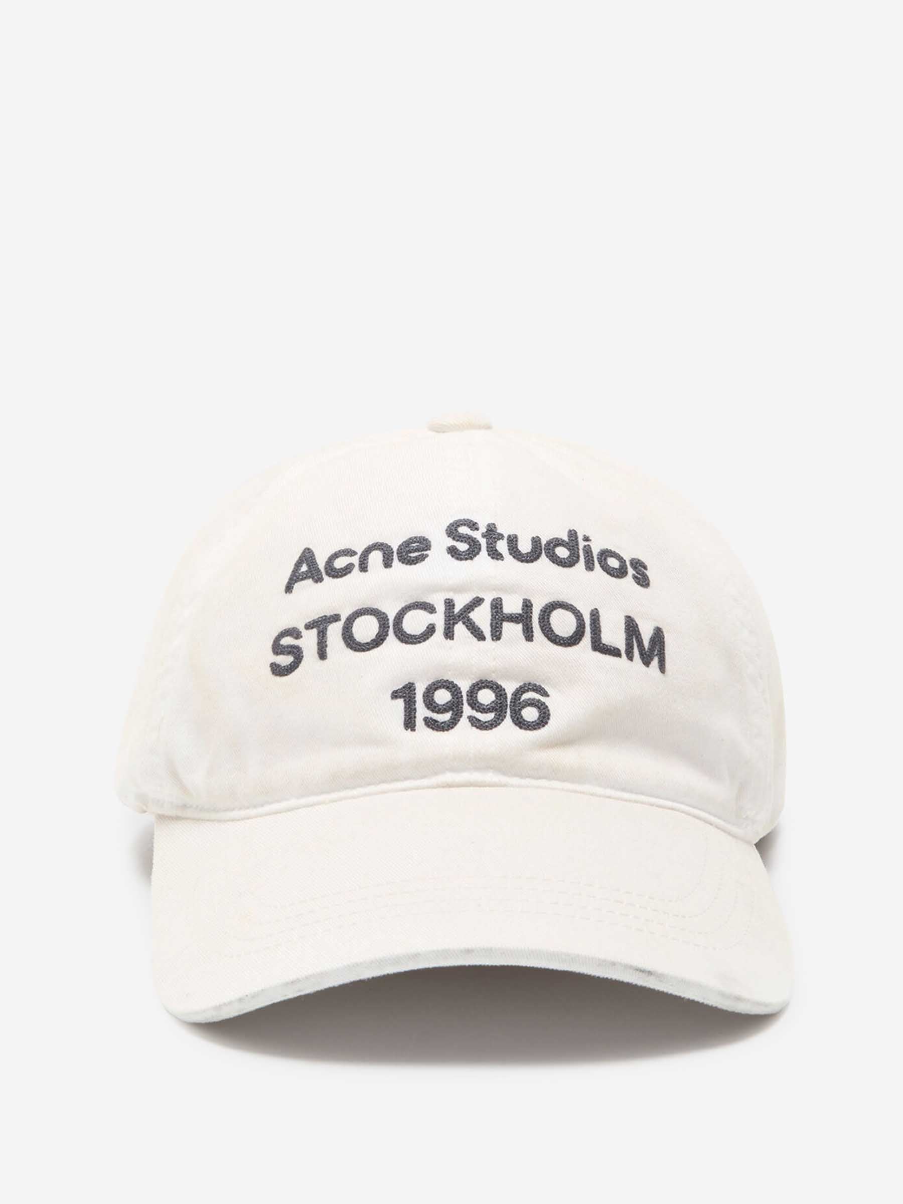 Acne Studios Mujer Barcelona Gorra Logo Bordado color Beige sku 845-000007 01 - Foto 1