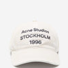 Acne Studios Mujer Barcelona Gorra Logo Bordado color Beige sku 845-000007 01 - Foto 1