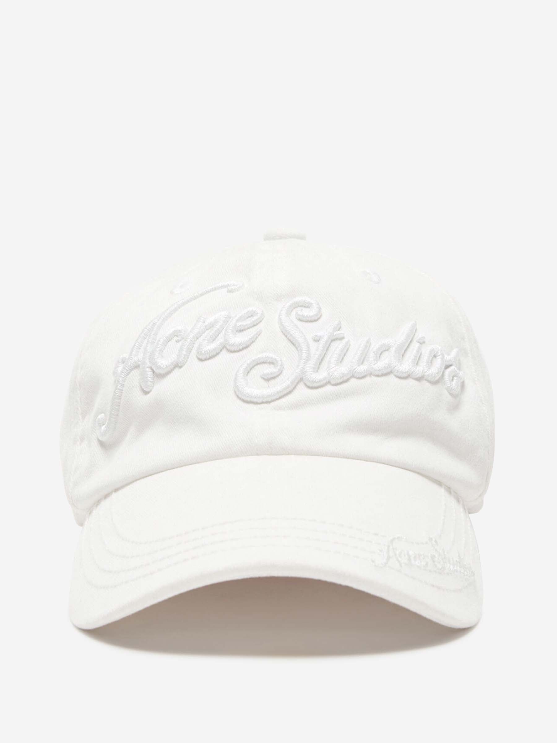 Acne Studios Mujer Barcelona Gorra Logo color Blanco sku 845-000008 01 - Foto 1