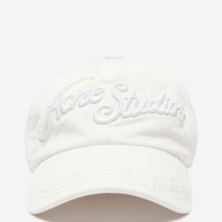 Acne Studios Mujer Barcelona Gorra Logo color Blanco sku 845-000008 01 - Foto 1