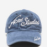 Acne Studios Mujer Barcelona Gorra Logo color Azul Denim Oscuro sku 845-000008 02 - Foto 1