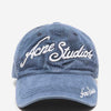 Acne Studios Mujer Barcelona Gorra Logo color Azul Denim Oscuro sku 845-000008 02 - Foto 1