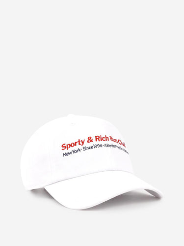 Sporty&Rich Mujer Barcelona Gorra Run Club color Blanco sku 845-000013 01 - Foto 2