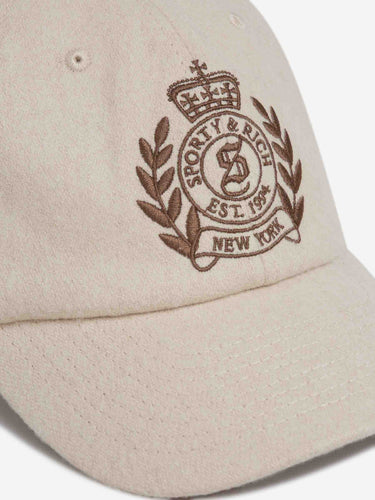 Sporty&Rich Mujer Barcelona Gorra Lana Bordado color Taupe sku 845-000015 01 - Foto 4