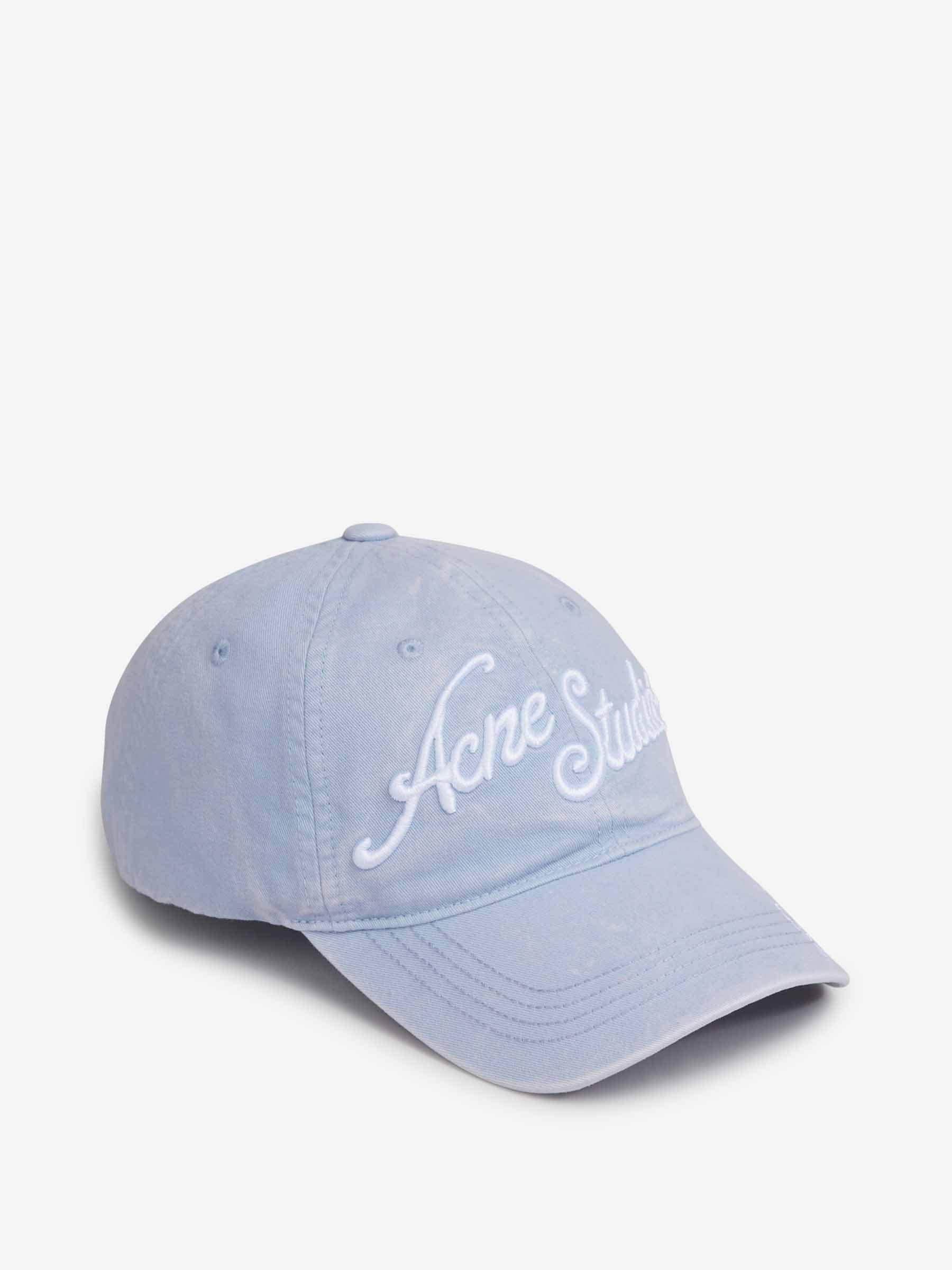 Acne Studios Mujer Barcelona Gorra Logo color Azul Celeste sku 845-000020 01 - Foto 1