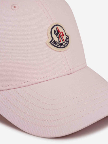 Moncler Mujer Barcelona Gorra Béisbol Logo color Rosa Palo sku 845-000024 02 - Foto 4