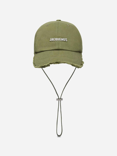 Jacquemus Mujer Barcelona Gorra Artichaut color Verde Militar sku 845-000027 02 - Foto 1