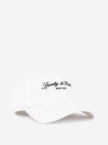 Sporty & Rich Mujer Barcelona Gorra Algodón Syracuse color Marfil sku 845-000035 01 - Foto 3