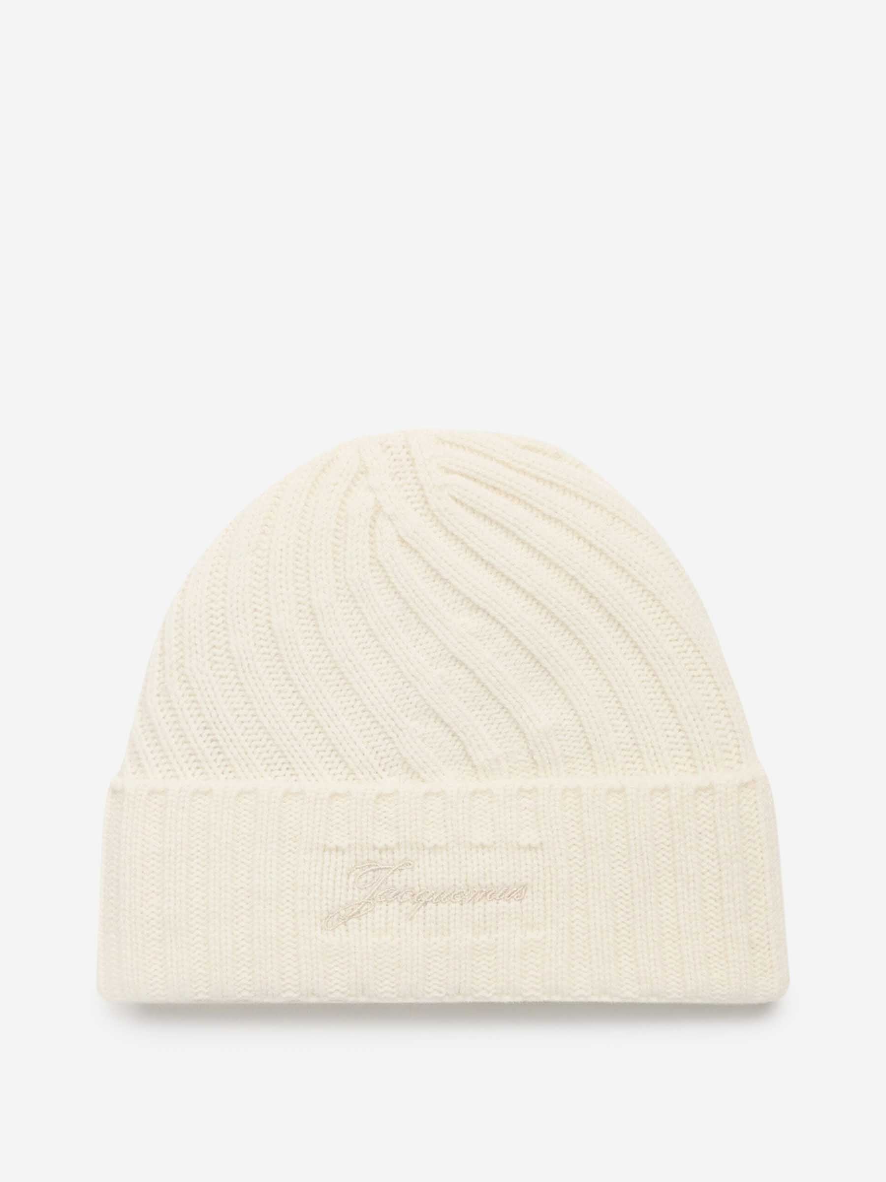 Jacquemus Mujer Barcelona Gorro Tourni color Marfil sku 845-000036 01 - Foto 1